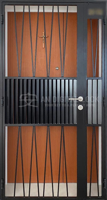 Metal Gate: ADL073 AN Digital Lock