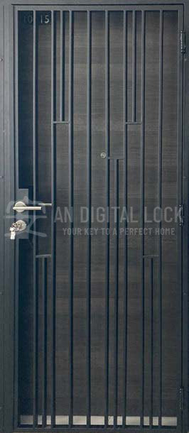 Metal Gate: ADL080 AN Digital Lock