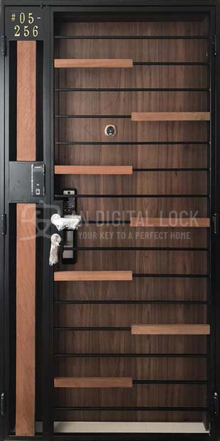 Metal Gate: ADL812 AN Digital Lock