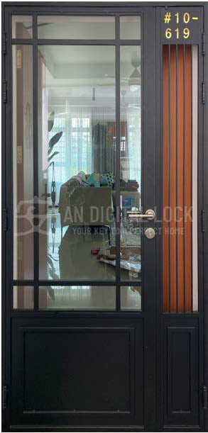 Metal Gate: ADL860 AN Digital Lock