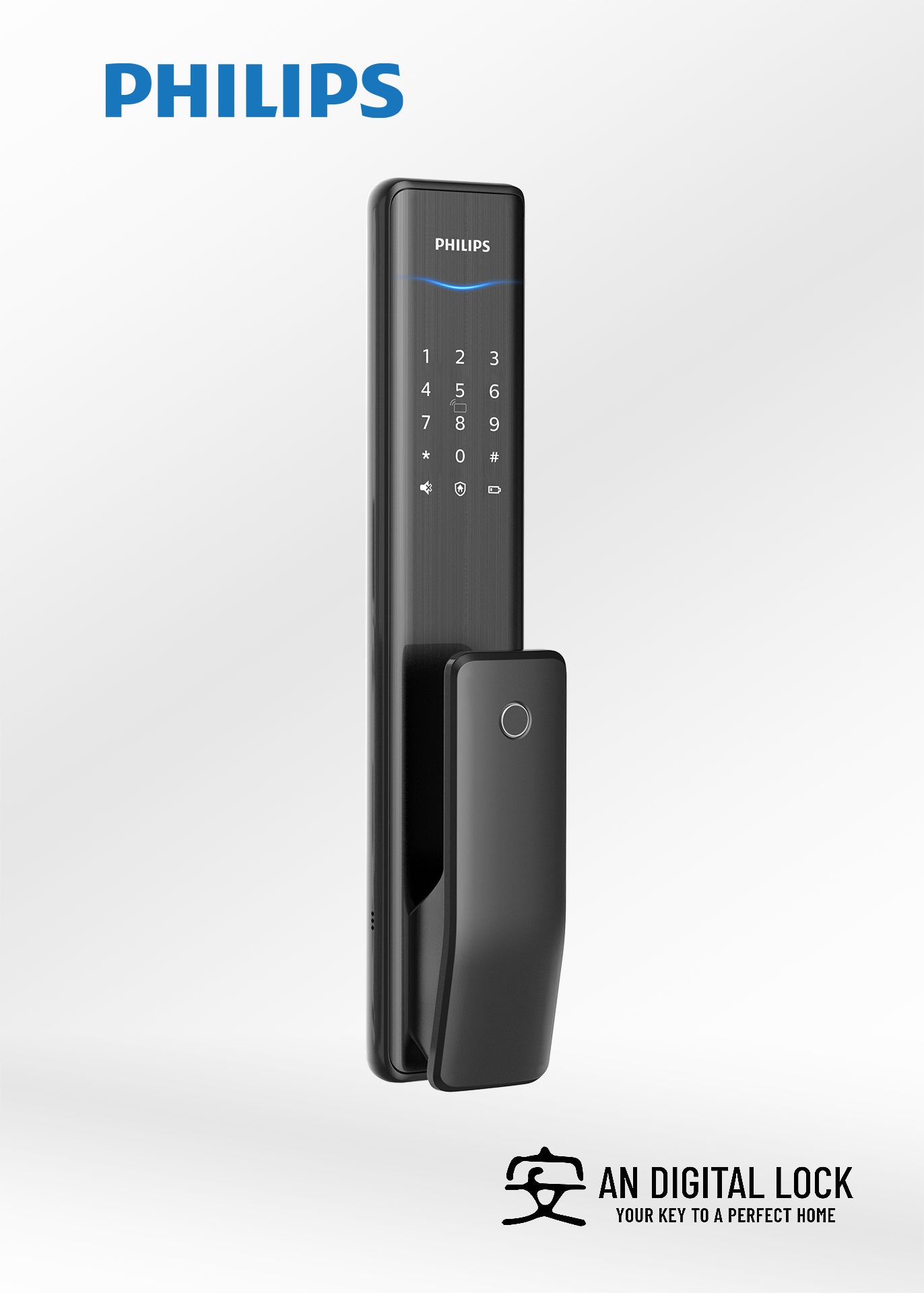 Philips Easykey Alpha Digital Door Lock AN Digital Lock