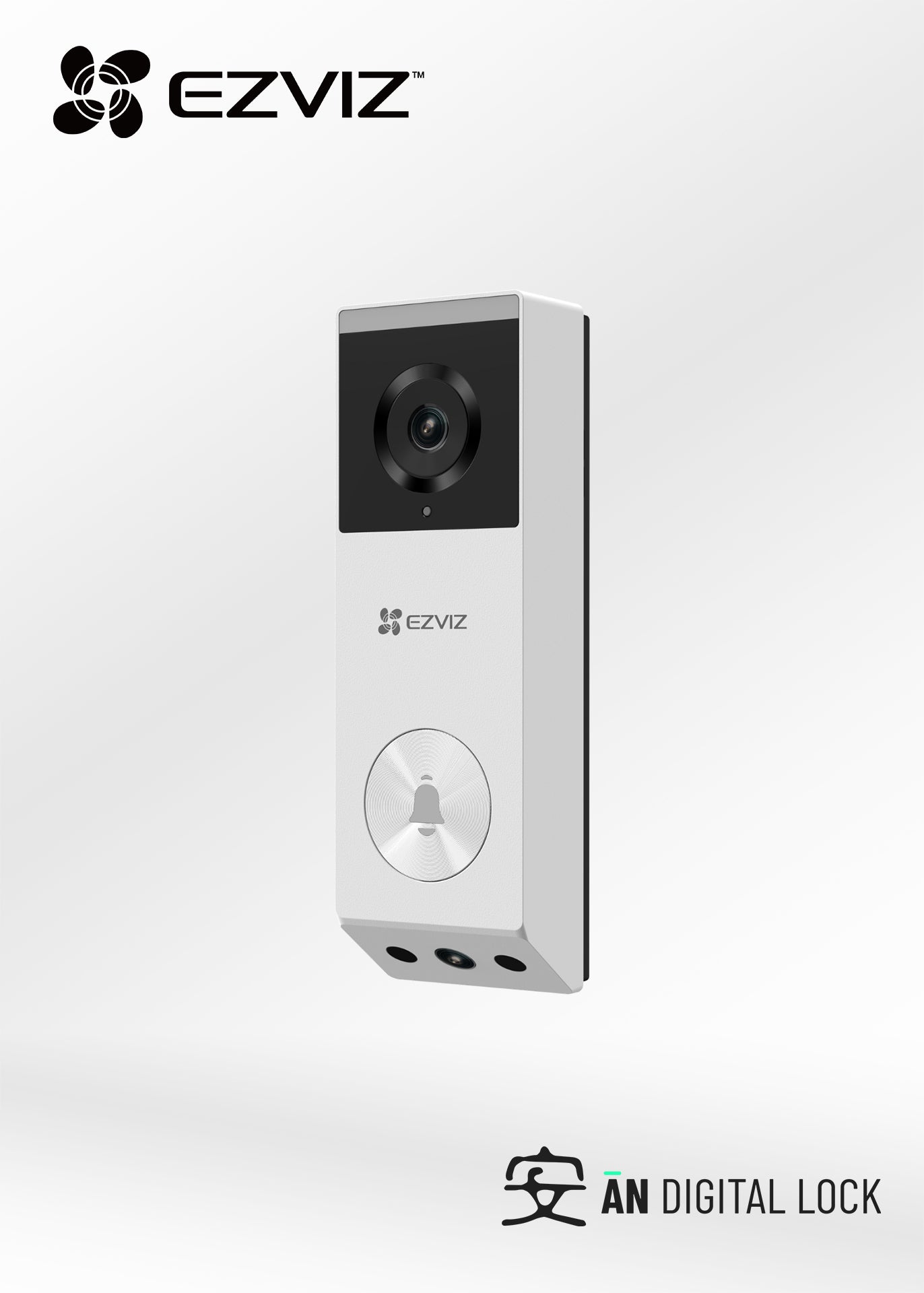 EZVIZ EP3x Battery Powered Video Doorbell