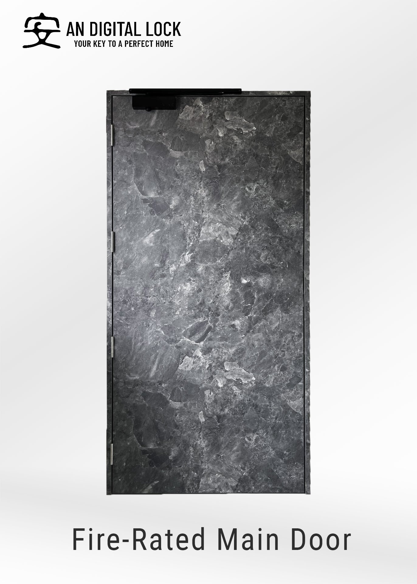 Laminate Fire-Rated Main Door AN Digital Lock
