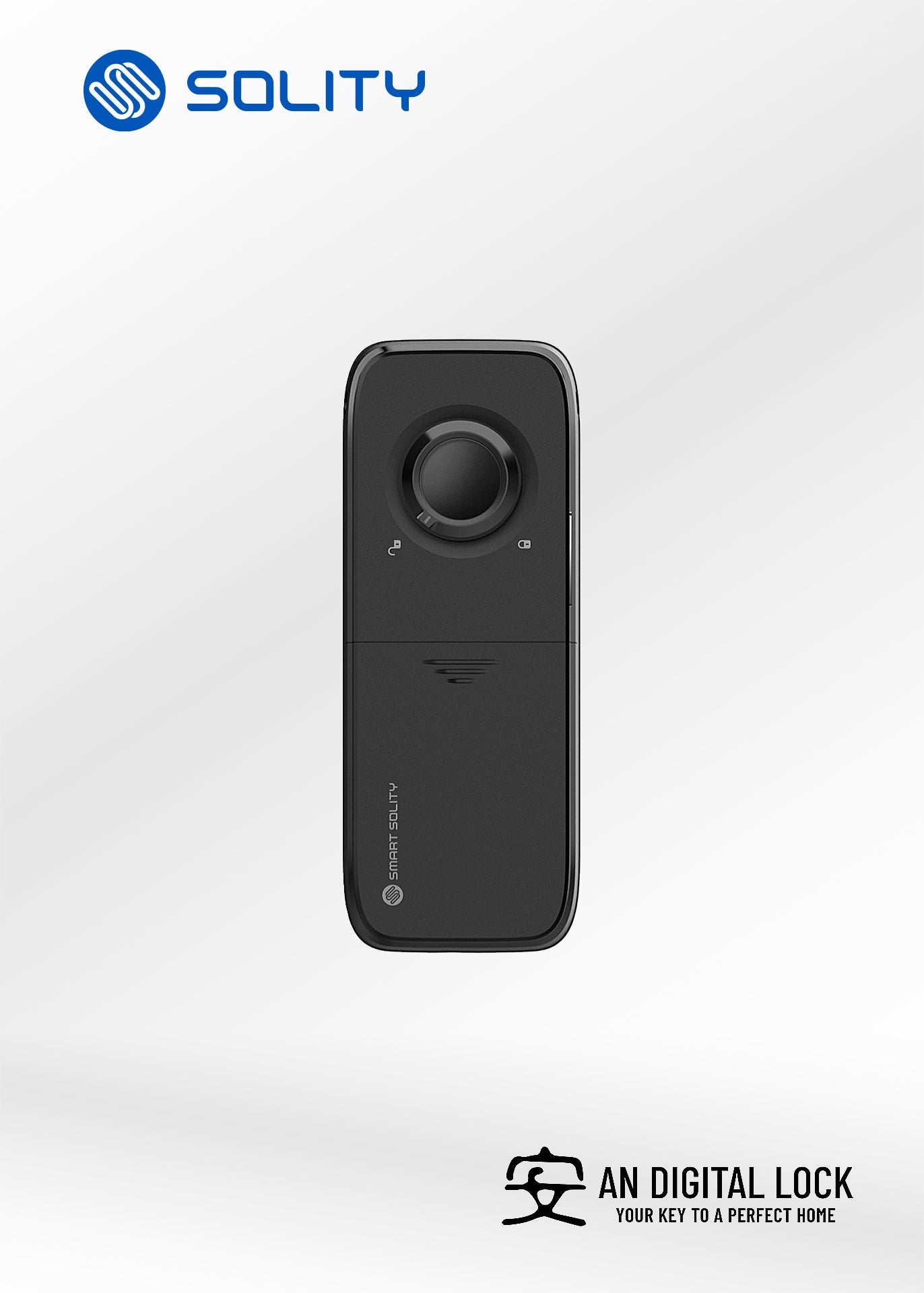 SOLITY GD-60BK Gate Lock + FREE SOLITY GA-60BK Door Lock Solity