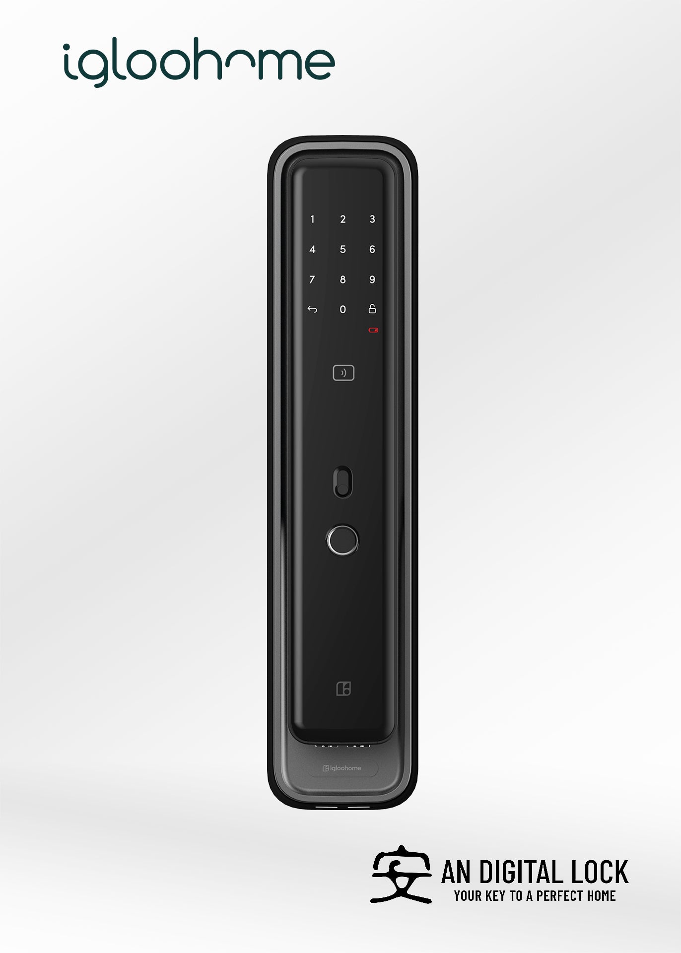 Bundle C6: Igloohome Mortise Touch Door Lock + Igloohome RM2F Gate Lock Igloohome