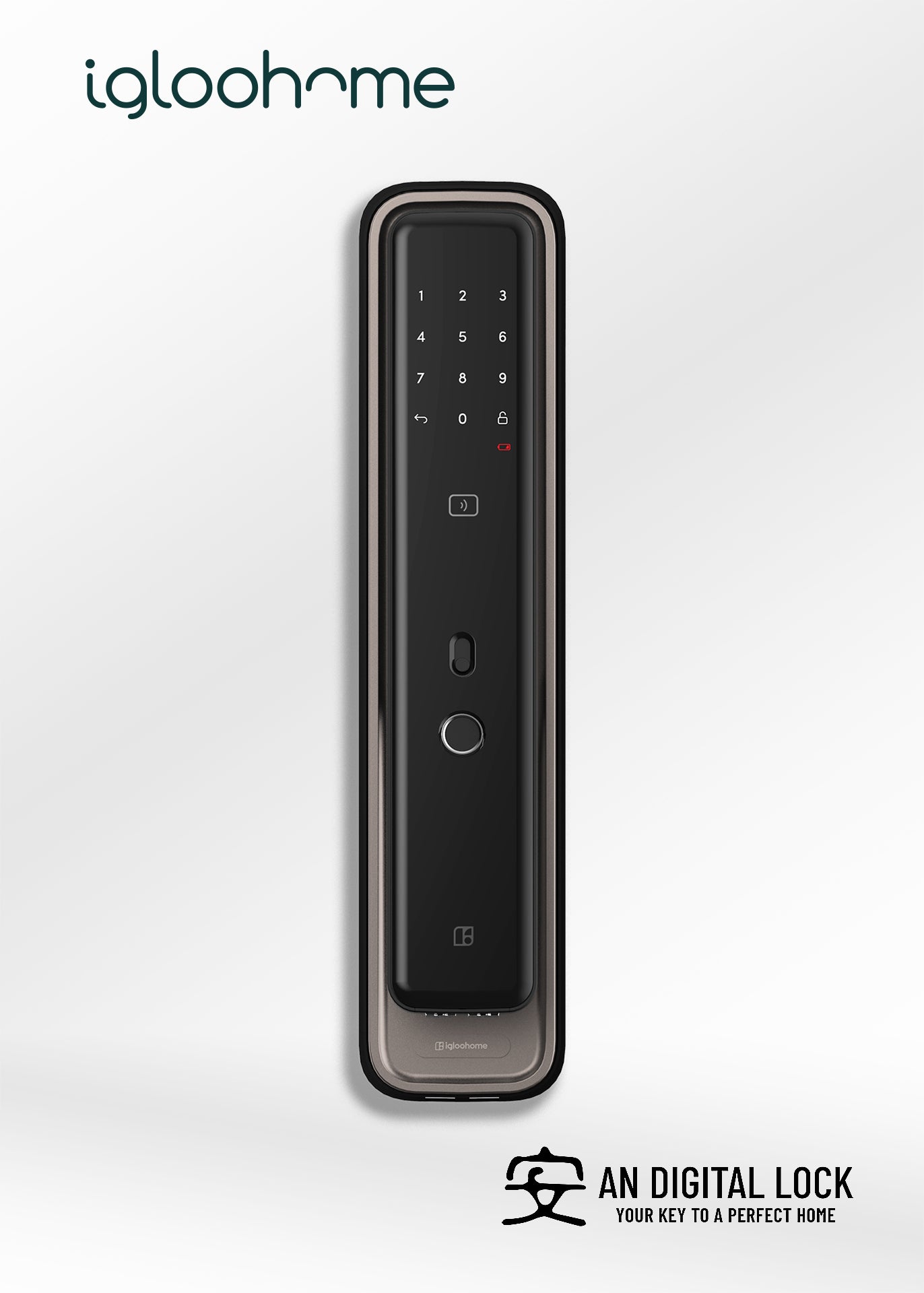 Igloohome Mortise Touch Digital Door Lock Igloohome