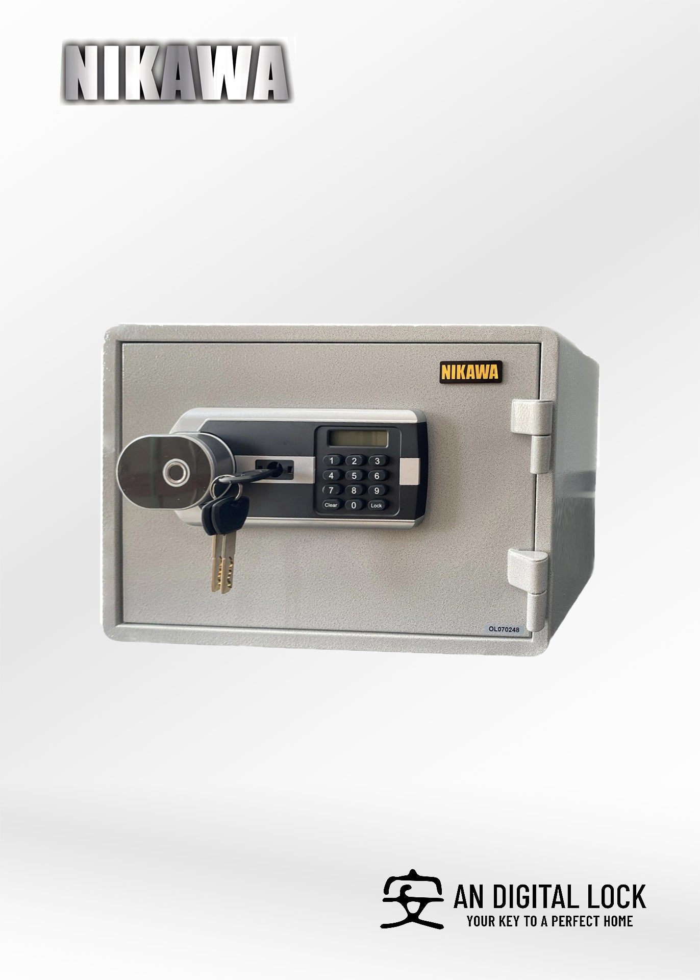 Nikawa Nexus NX 350 Fire Resistance Security Safe Box Nikawa