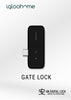 Bundle A2: Igloohome Deadbolt 2S Door Lock + Igloohome RM2 Gate Lock