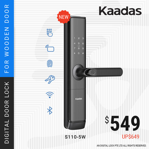 ANNIVERSARY PROMO: Kaadas S110-5W Digital Door Lock