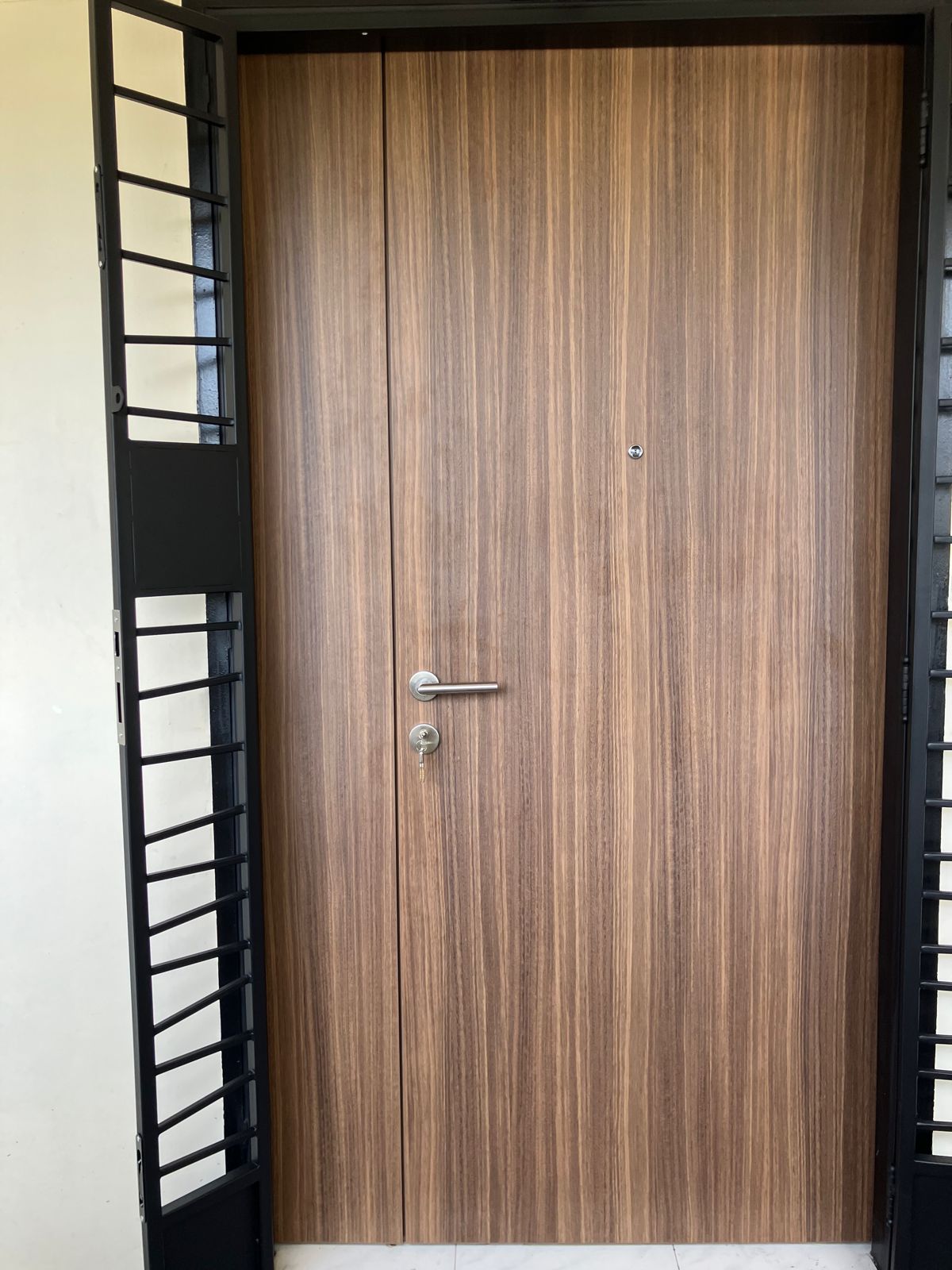 Laminate Fire-Rated Main Door AN Digital Lock