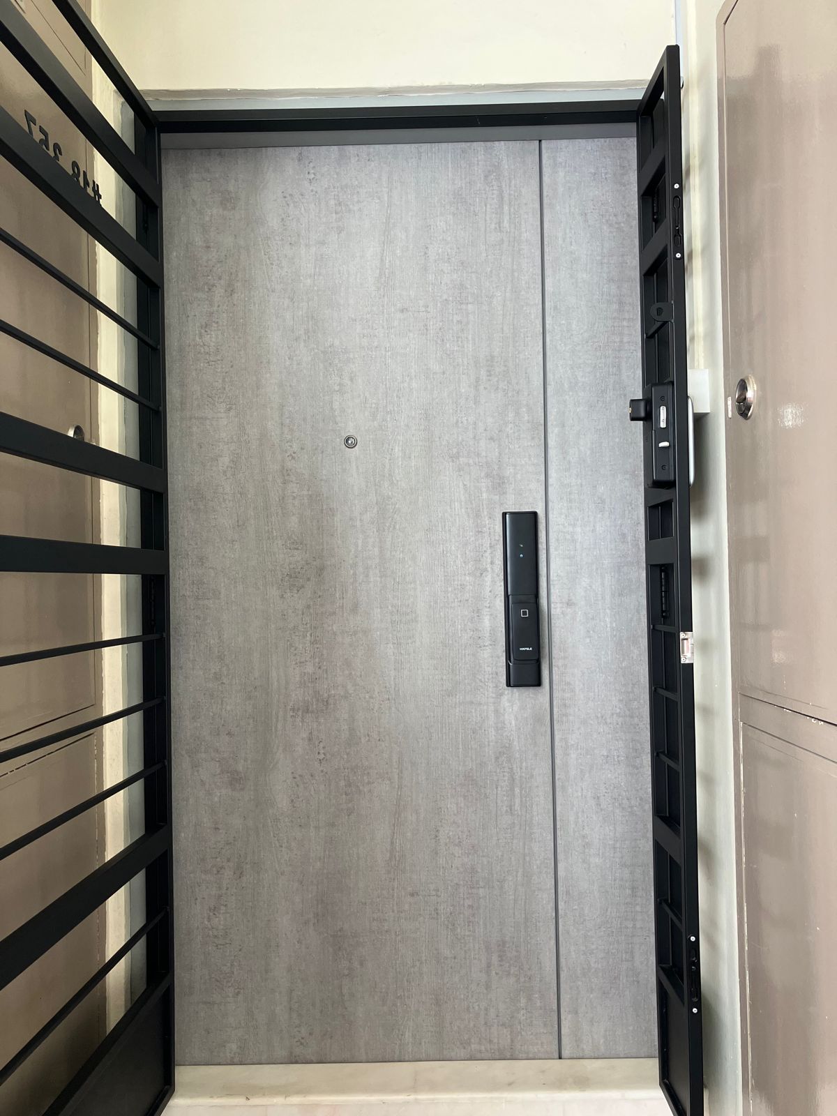 Laminate Fire-Rated Main Door AN Digital Lock