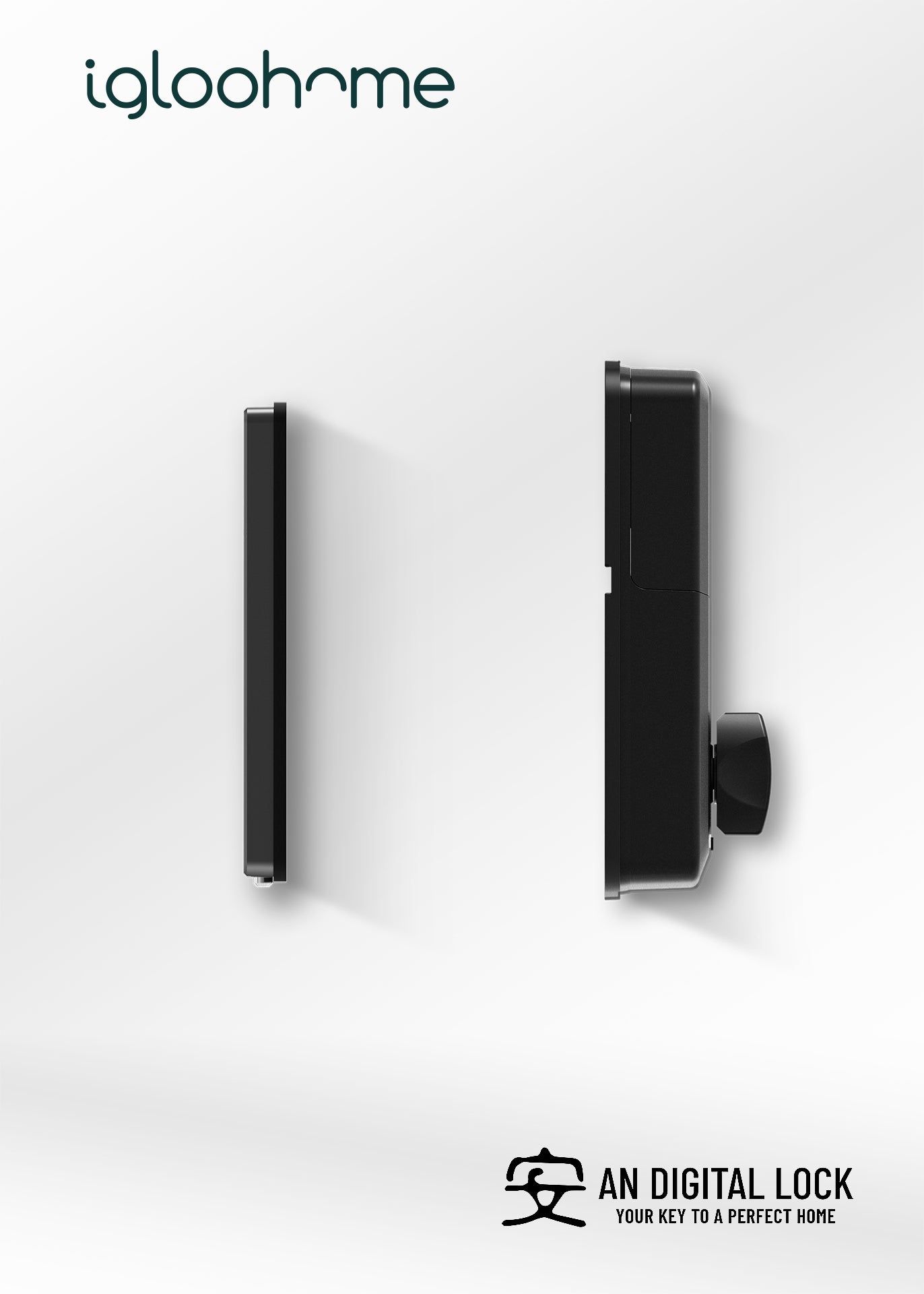 Bundle A2: Igloohome Deadbolt 2S Door Lock + Igloohome RM2 Gate Lock Igloohome