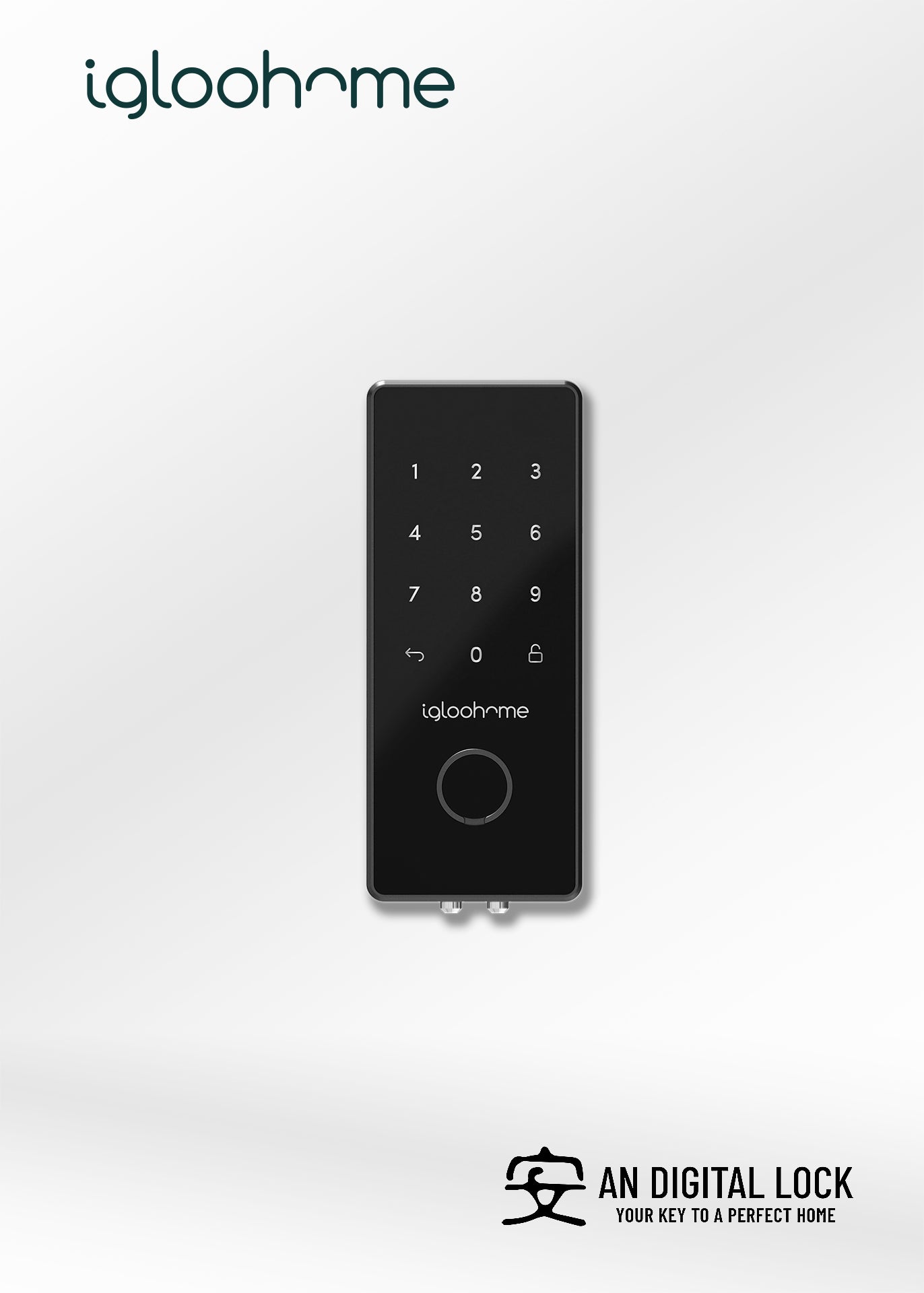 Bundle A2: Igloohome Deadbolt 2S Door Lock + Igloohome RM2 Gate Lock Igloohome