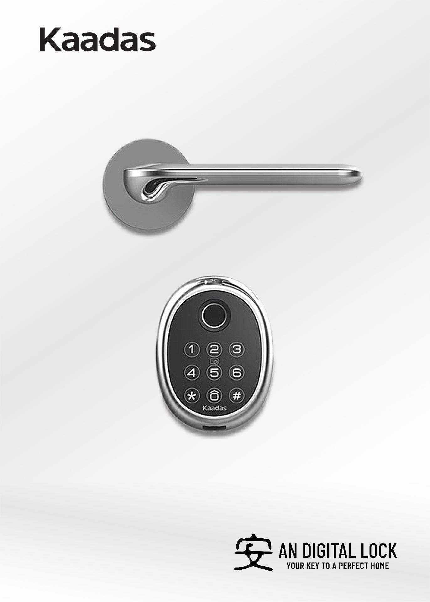 Kaadas M9 Digital Door Lock (Main / Bedroom Door) Kaadas