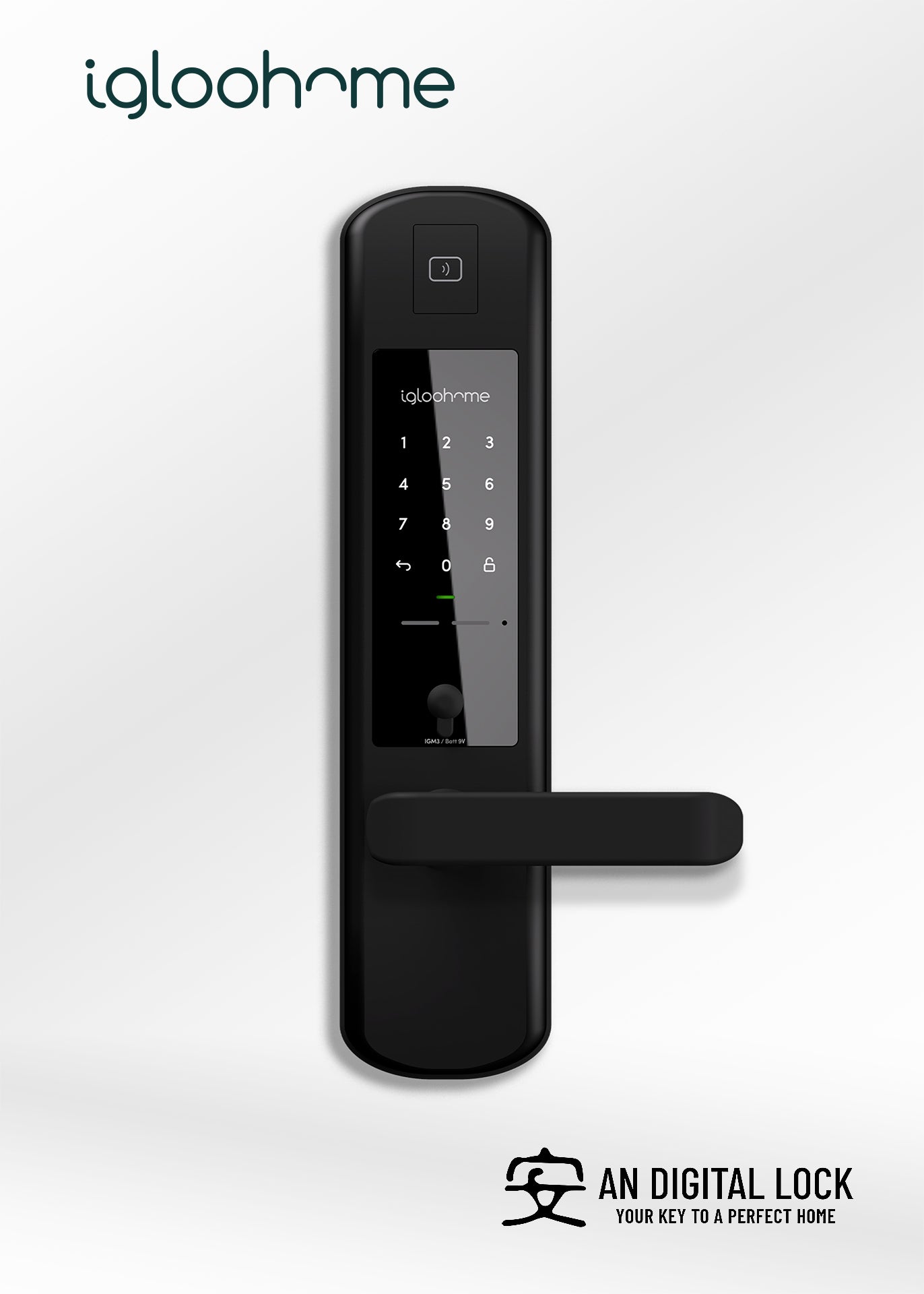 Bundle B1: Igloohome Mortise 2 Door Lock + Igloohome RM2 Gate Lock Igloohome