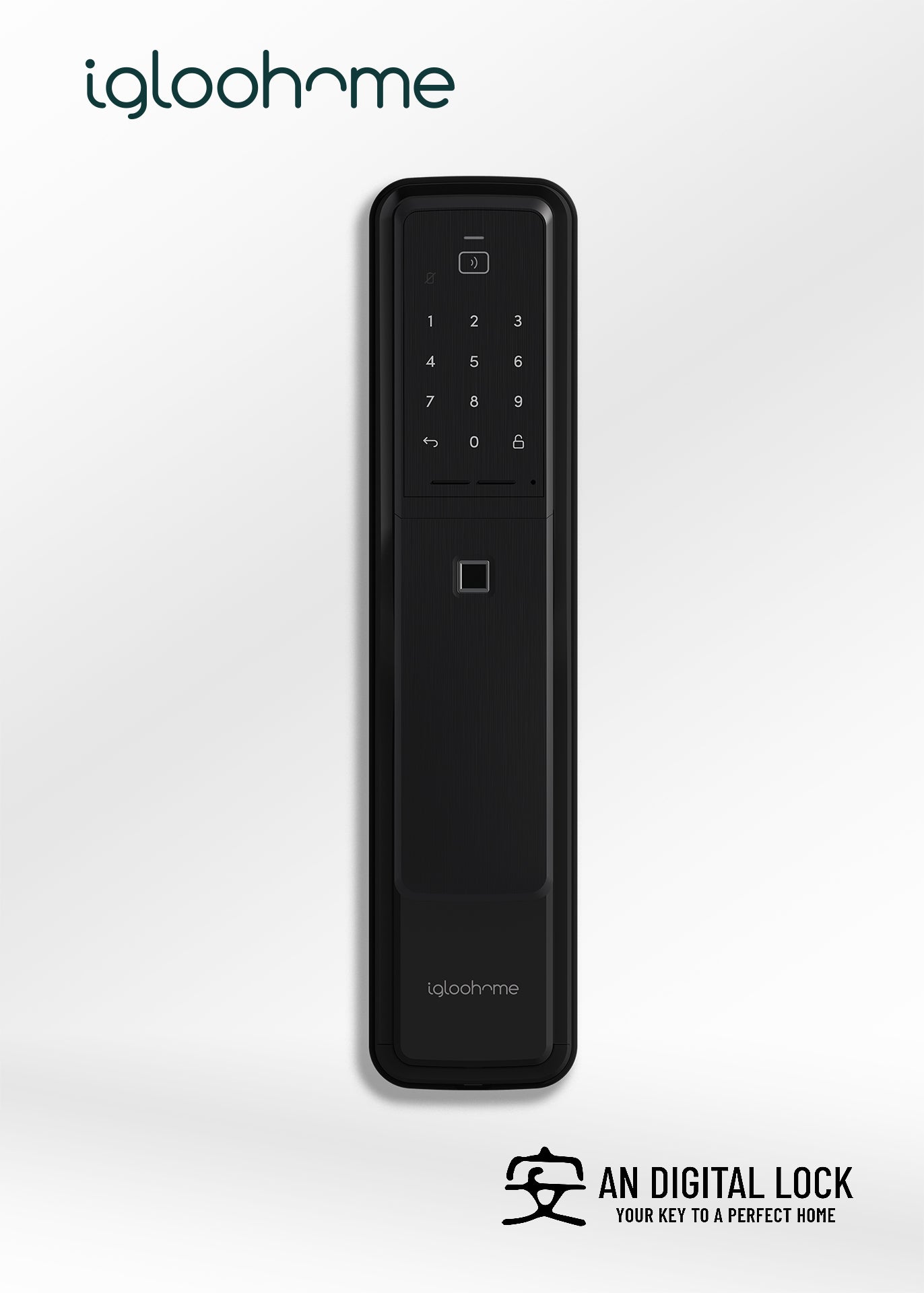 Igloohome MP1F Push-Pull Mortise Digital Door Lock Igloohome