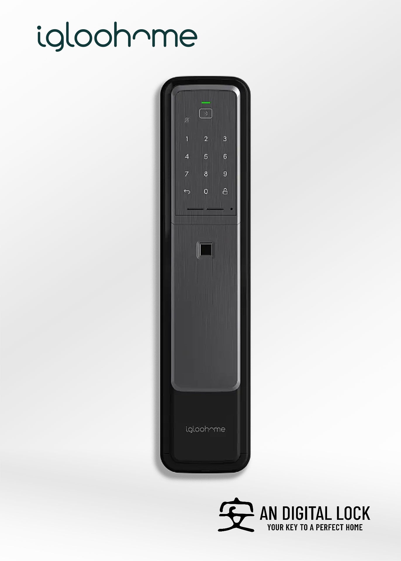 Igloohome MP1F Push-Pull Mortise Digital Door Lock Igloohome