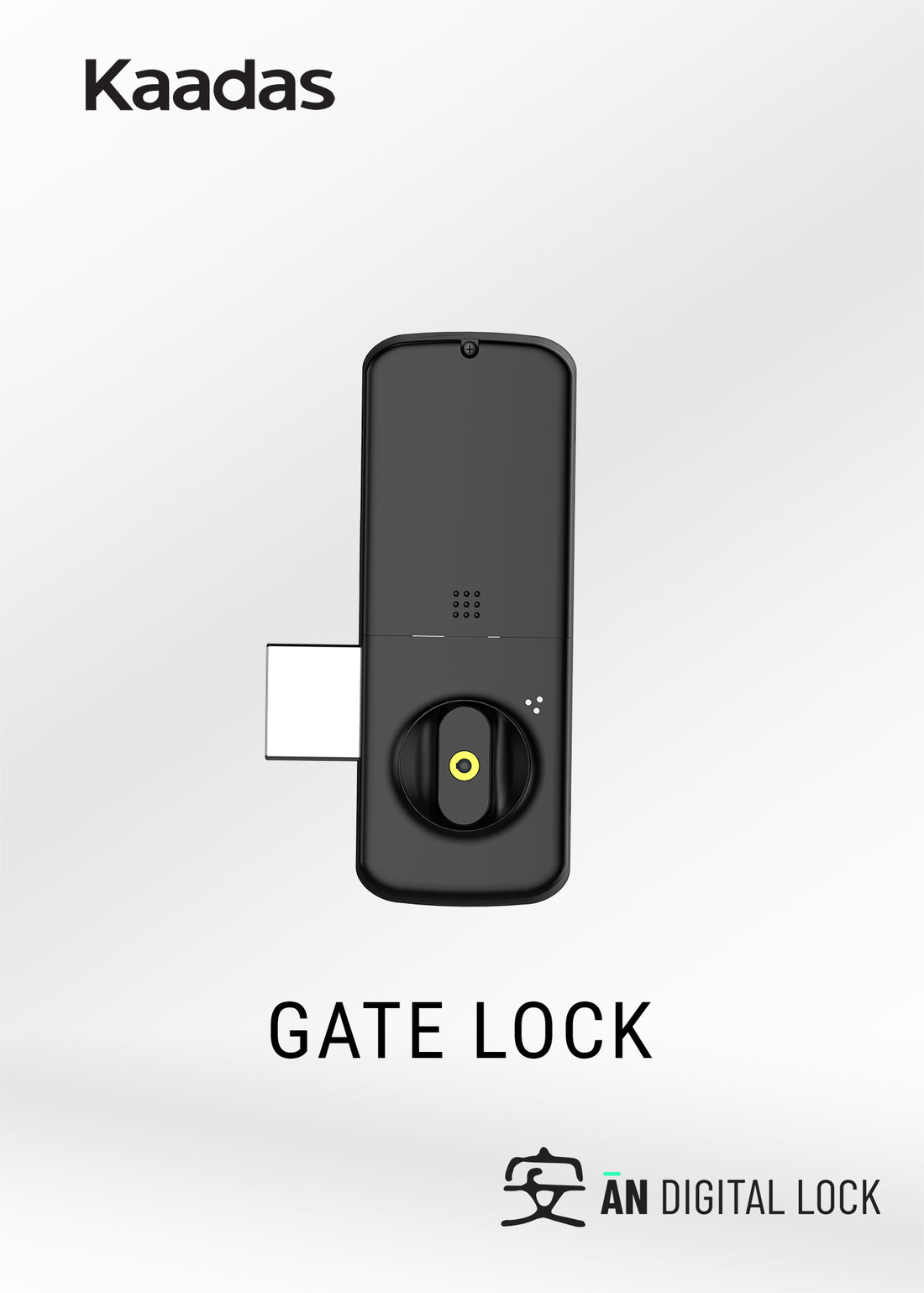Kaadas R8GD Digital Gate Lock | AN Digital Lock