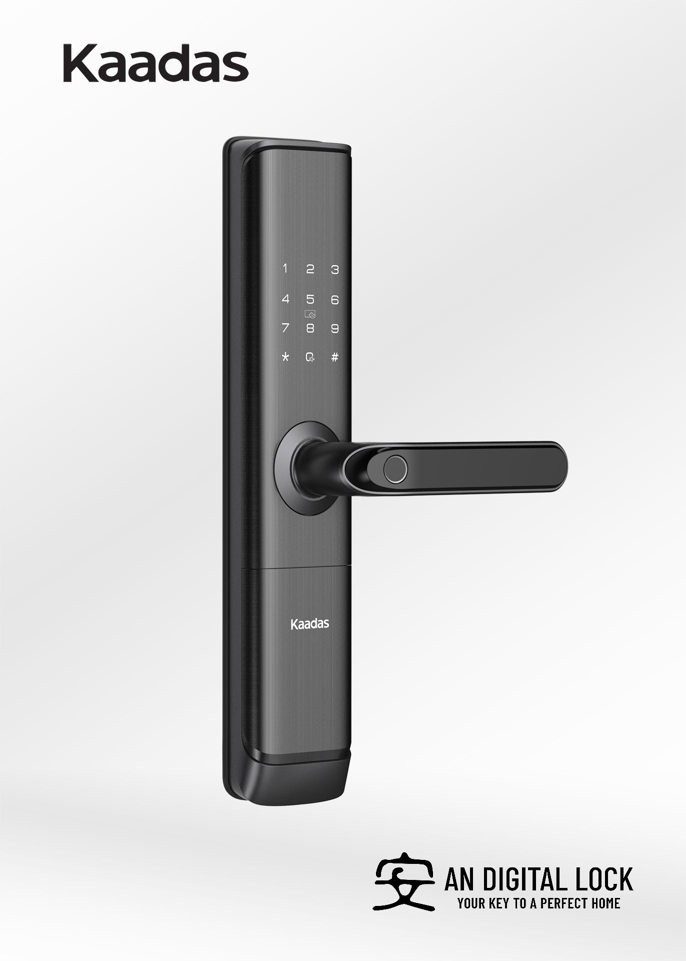 Bundle B4: Kaadas S110-5W Door Lock + Kaadas R8GD Door Lock Kaadas
