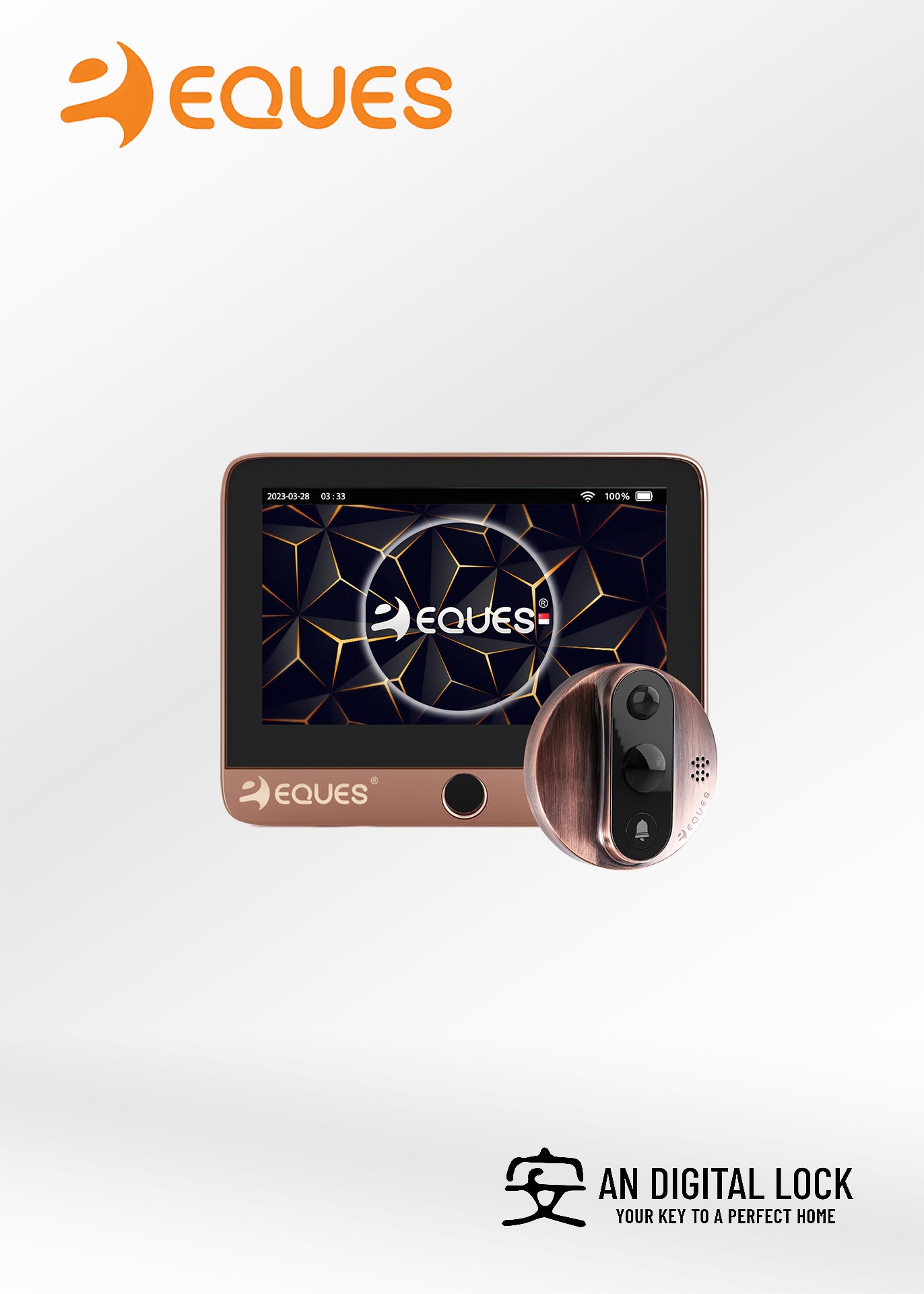 EQUES S33 Digital Door Viewer eques