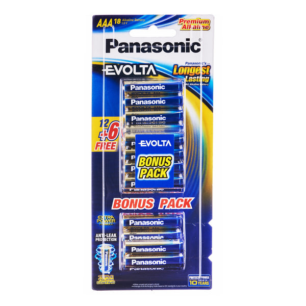 Panasonic Evolta Alkaline Batteries / Battery