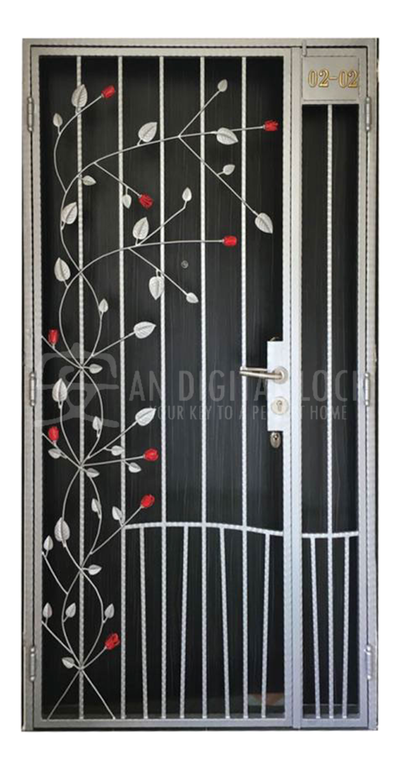 Metal Gate: #FP-520 AN DIGITAL LOCK