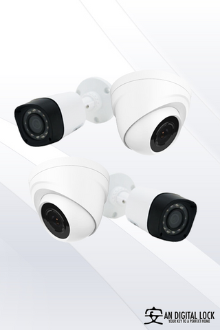 CCTV 1MP HD - 4 Camera