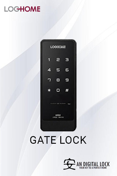 Loghome LH-600GLC Digital Glass Door Lock with pin code and rfid card