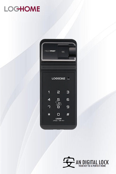 Loghome LH-600SN Digital door lock with 3 in 1 functions, fingerprint, rfid card and pin code